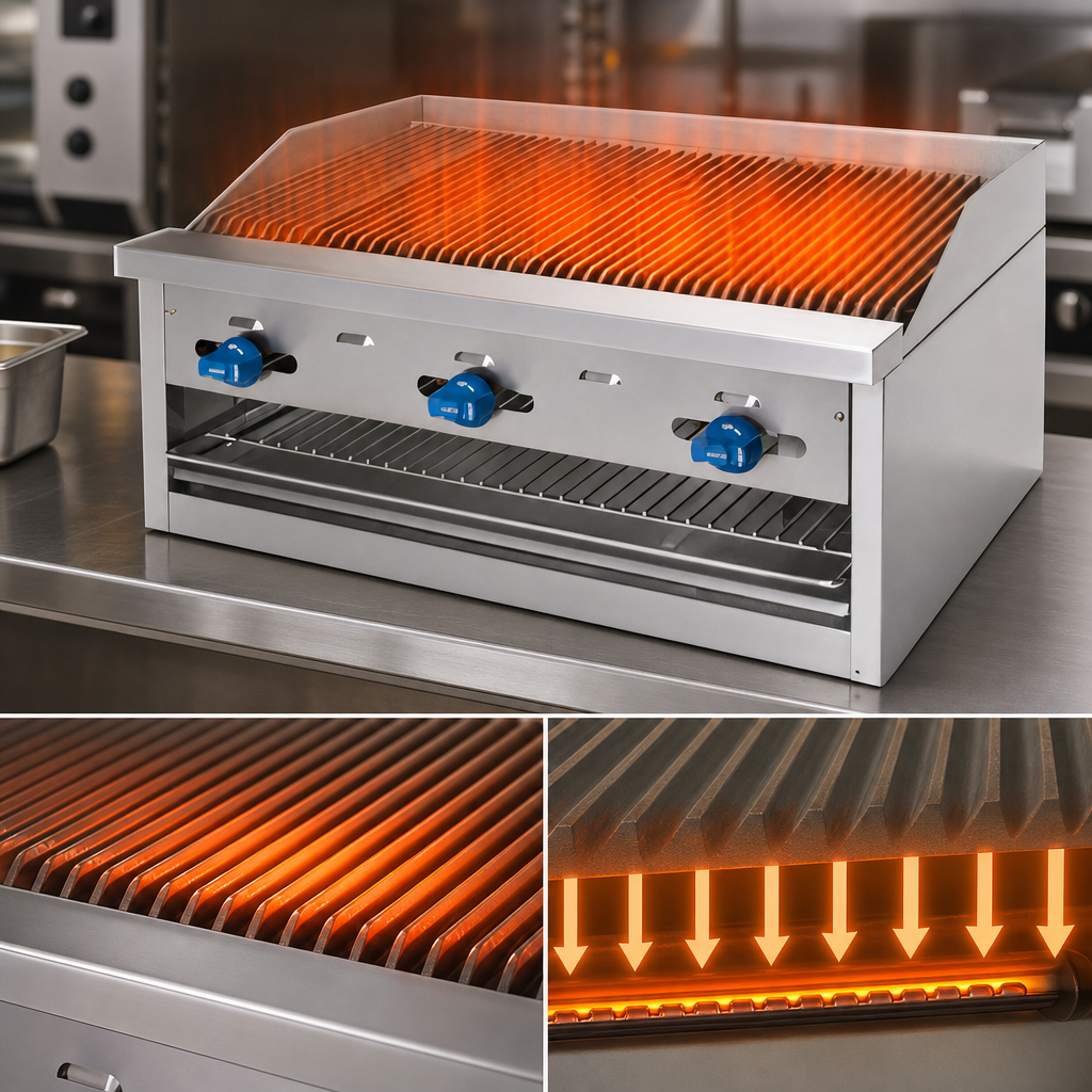 Radiant Iron Heating