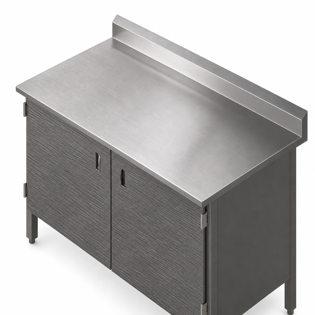 16-Gauge Stainless Steel Top
