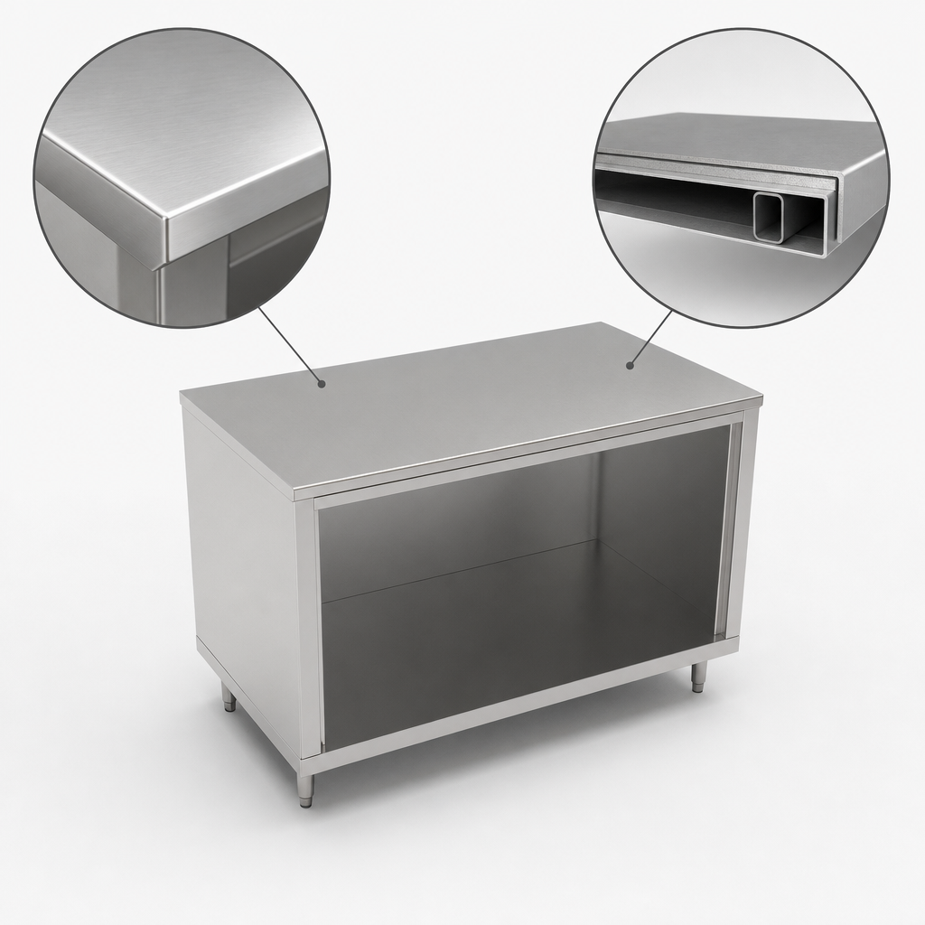 Reinforced Stainless Top