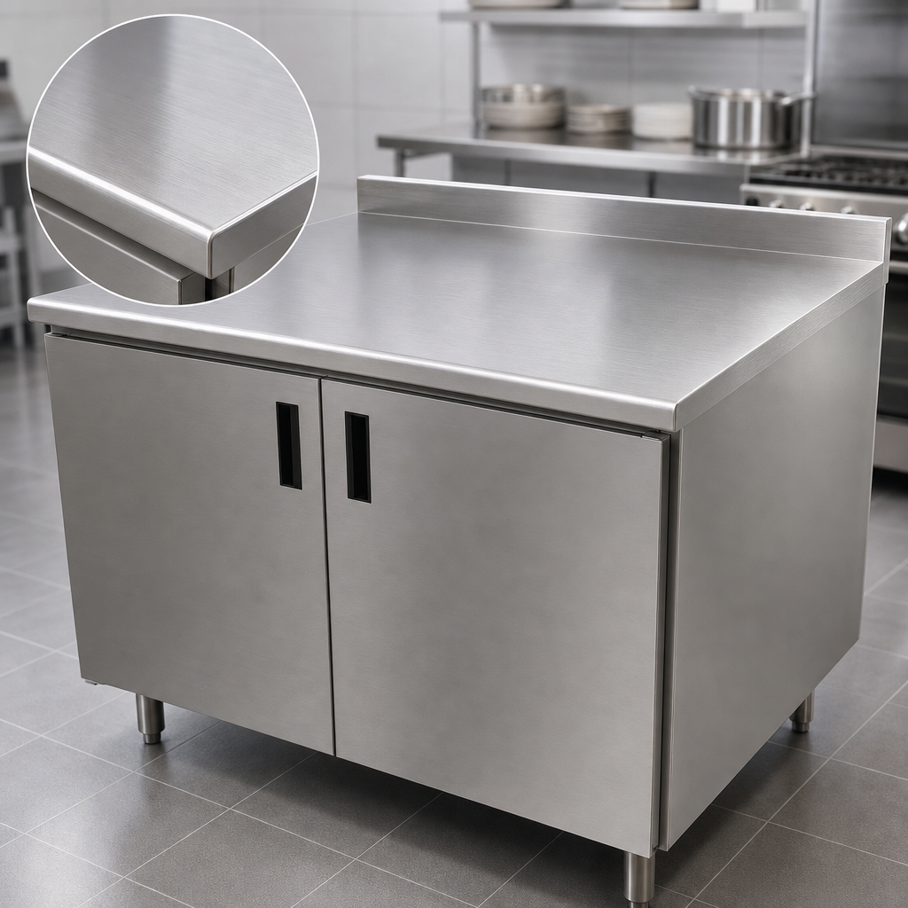 14-Gauge 304 Stainless Steel Top