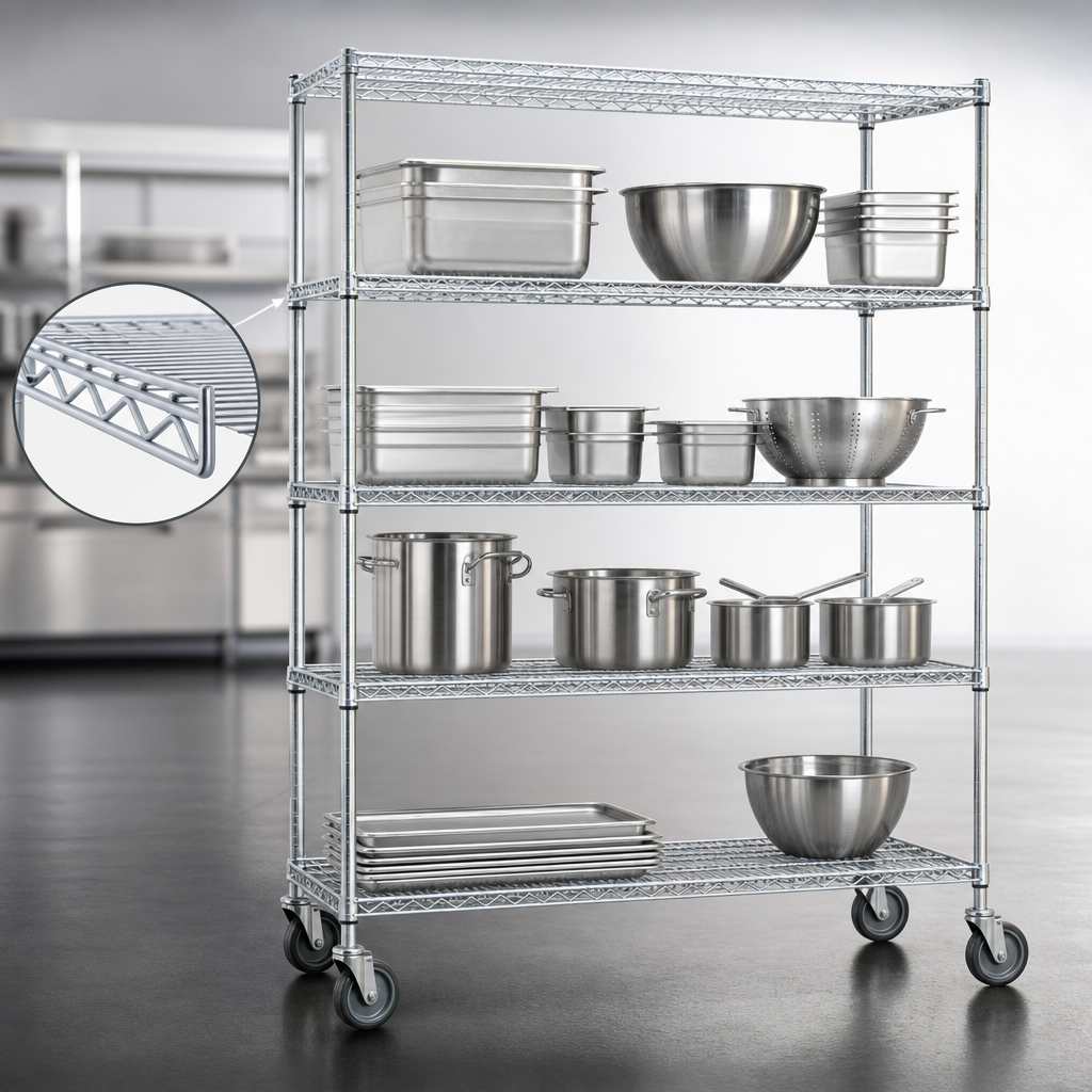 Patented QuadTruss Shelves