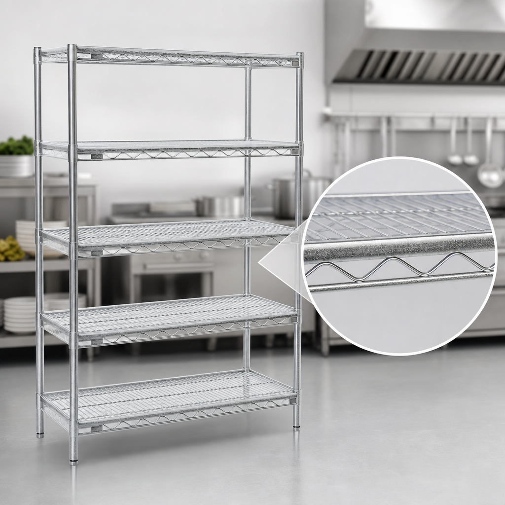 Patented QuadTruss Shelves