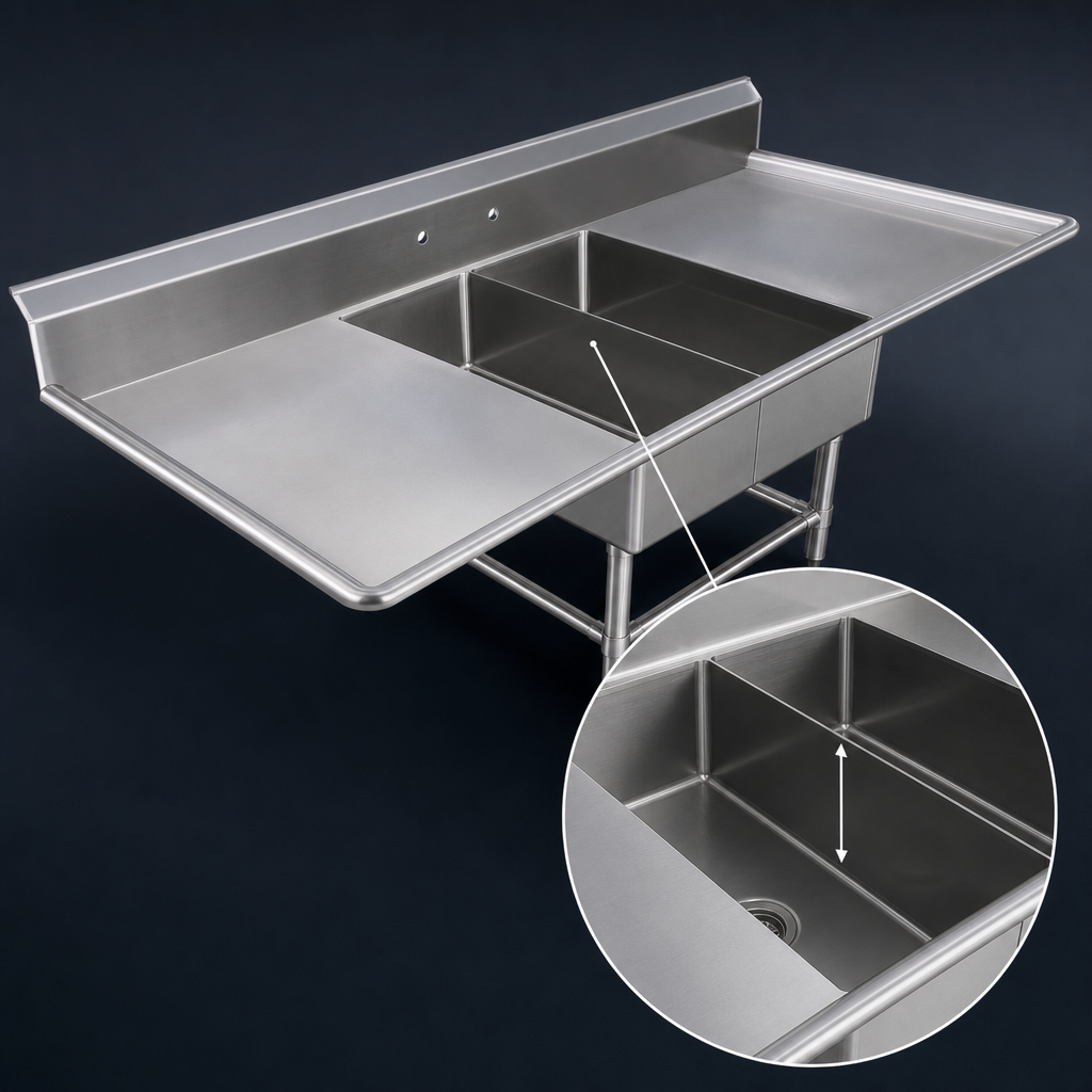 Two 14-Inch Deep Compartments