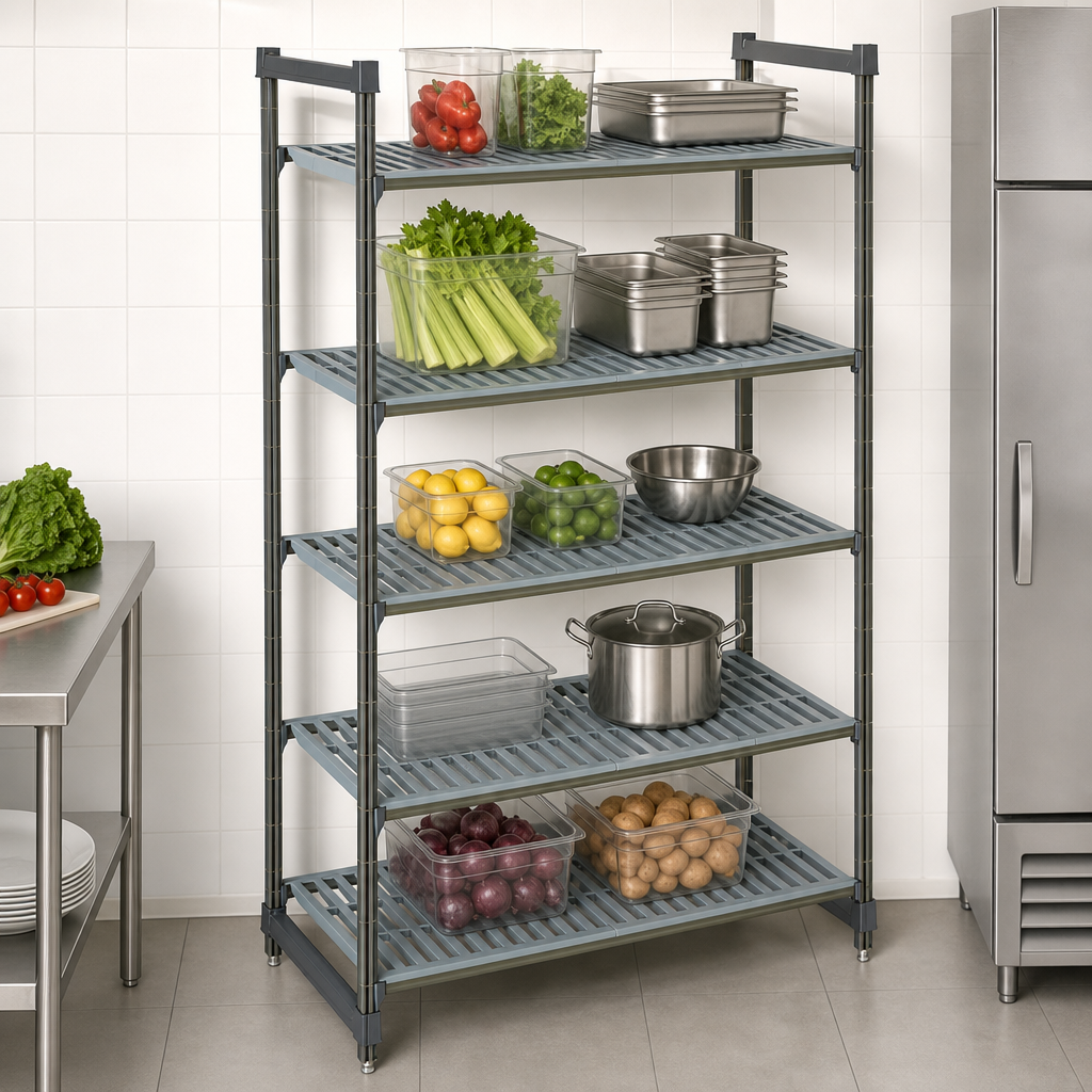 Vented Polypropylene Shelf Plates