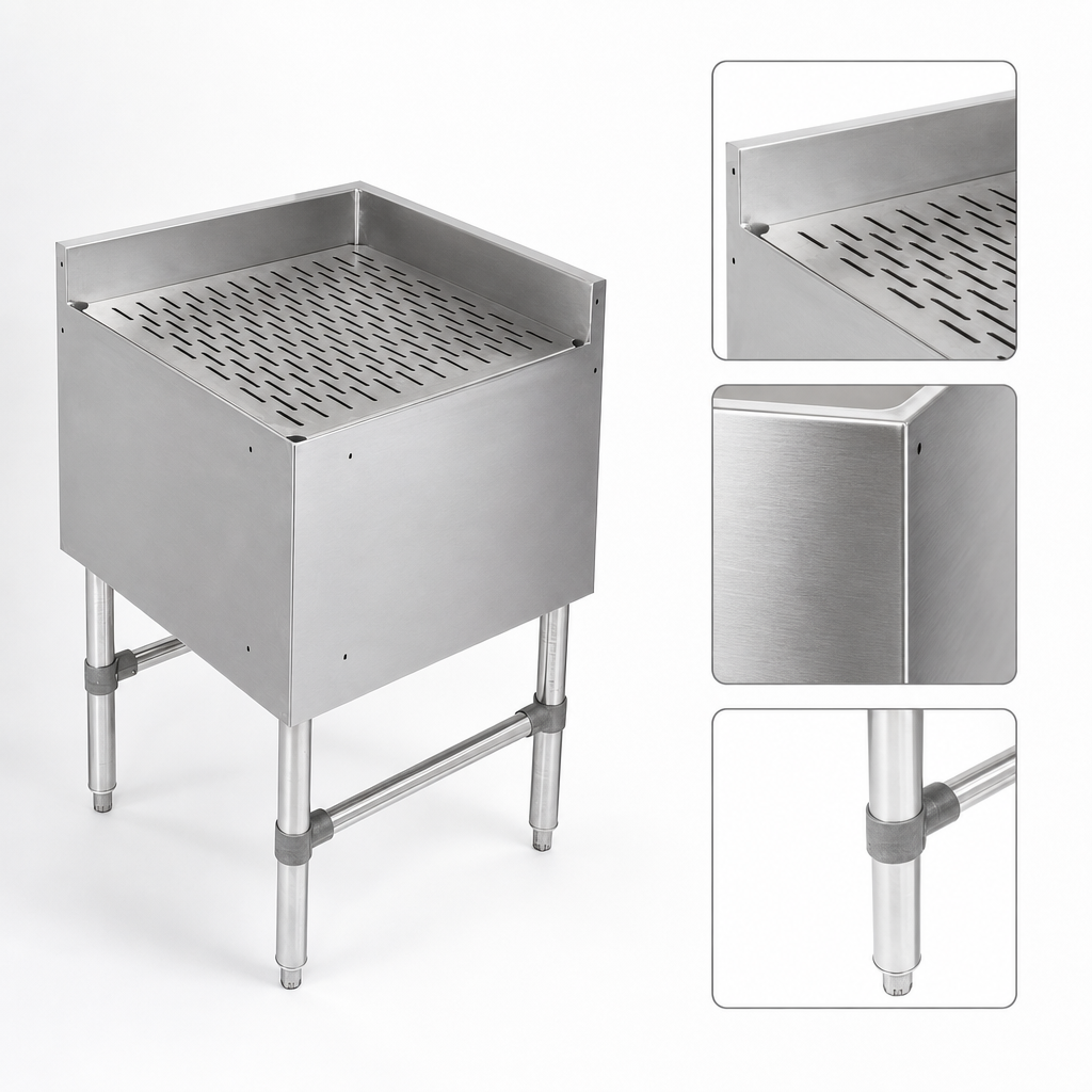 18-Gauge Stainless Steel Construction