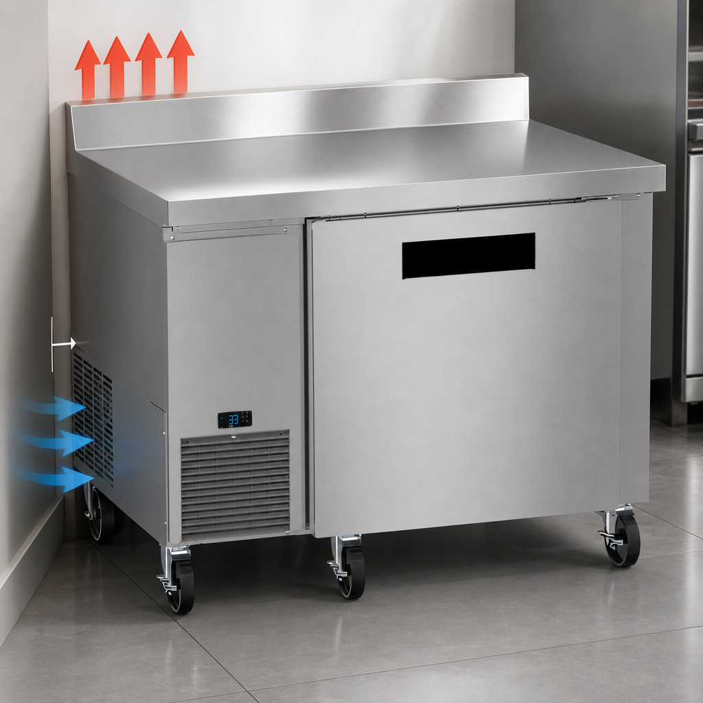 Front-Breathing Side-Mounted Refrigeration