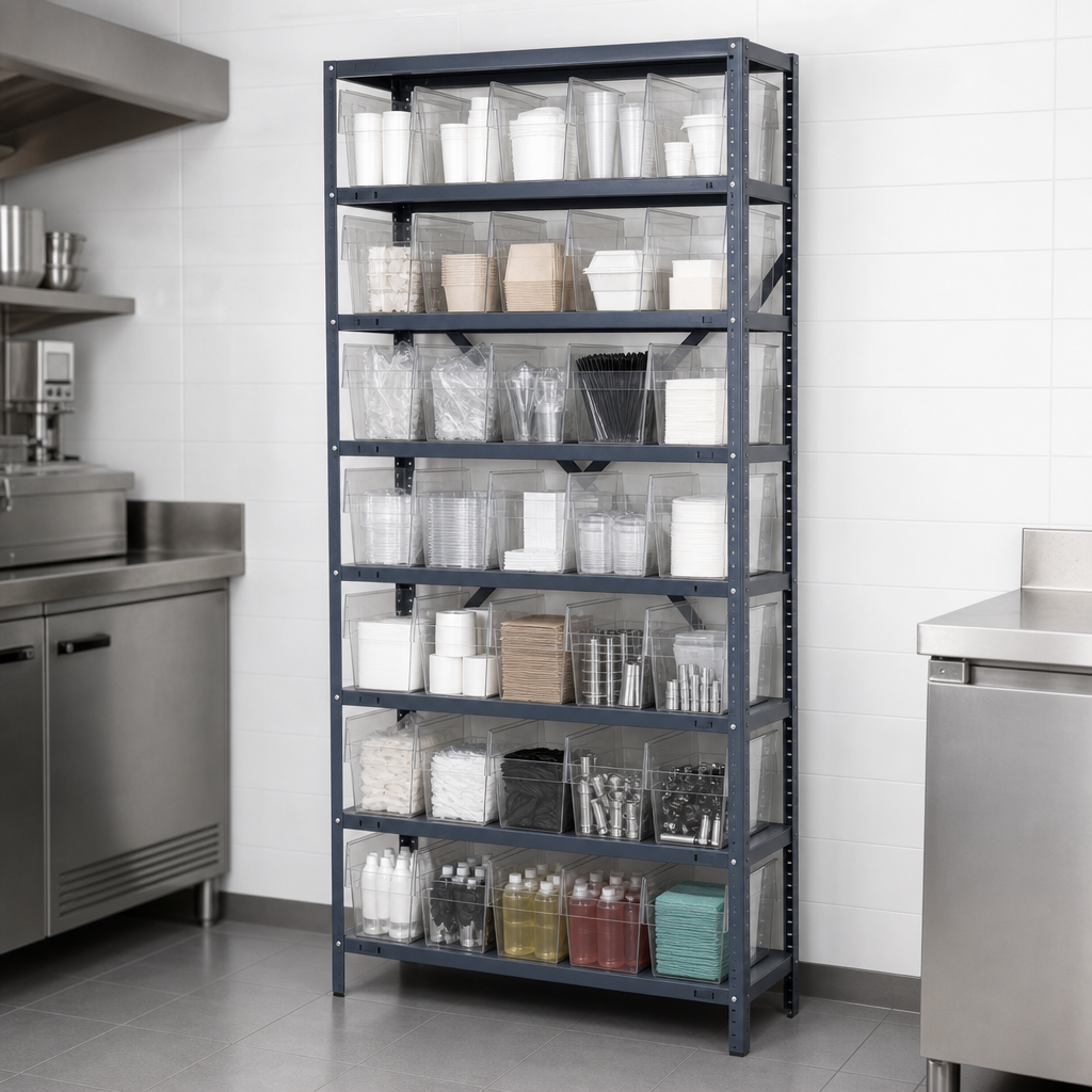 Eight Shelves