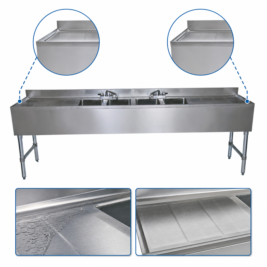 Dual Stamped Drainboards