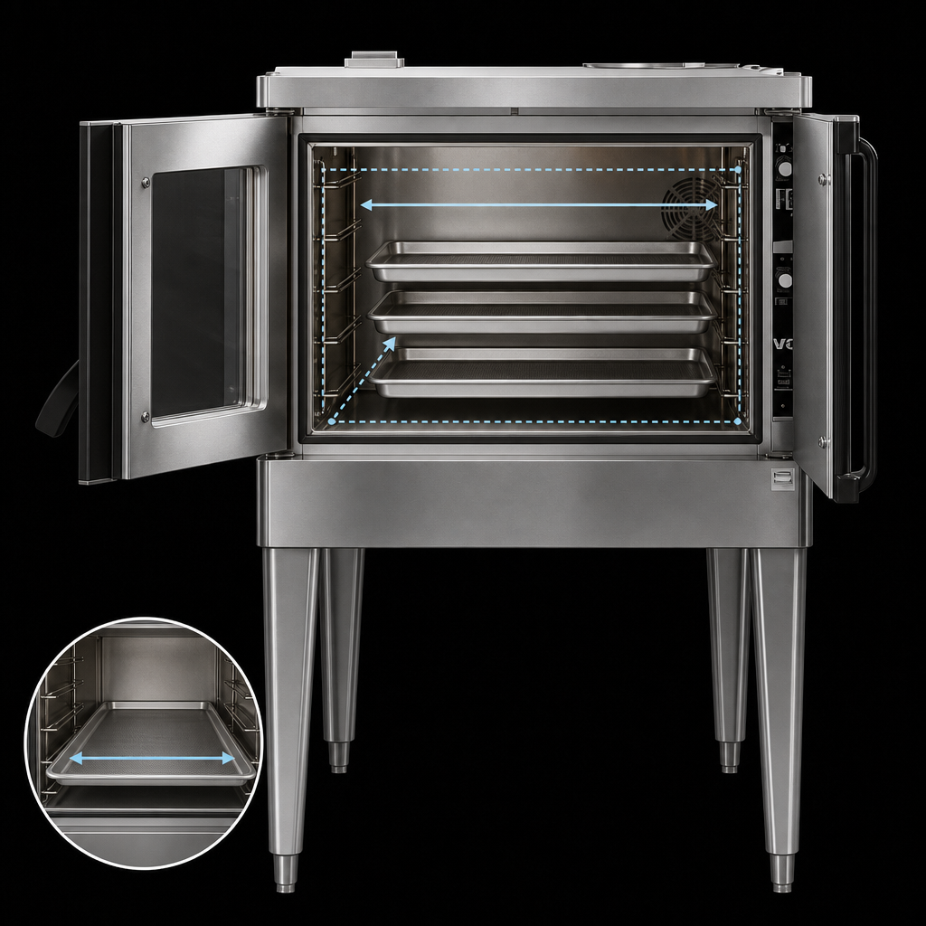 Bakery-Depth Baking Compartment