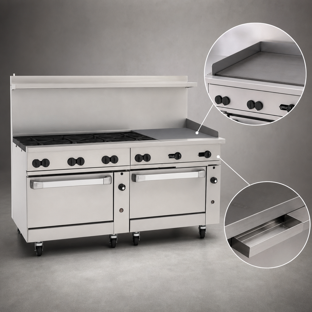 24-Inch Manual Griddle