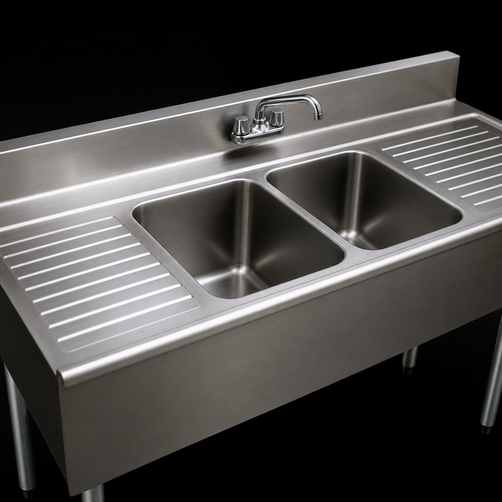Deep-Drawn Sink Bowls