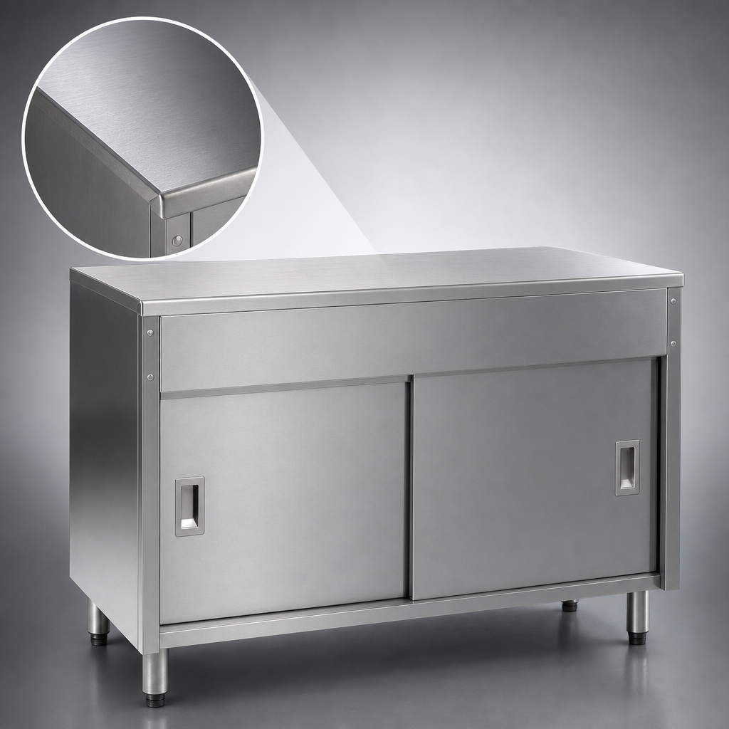 16-Gauge Stainless Steel Top