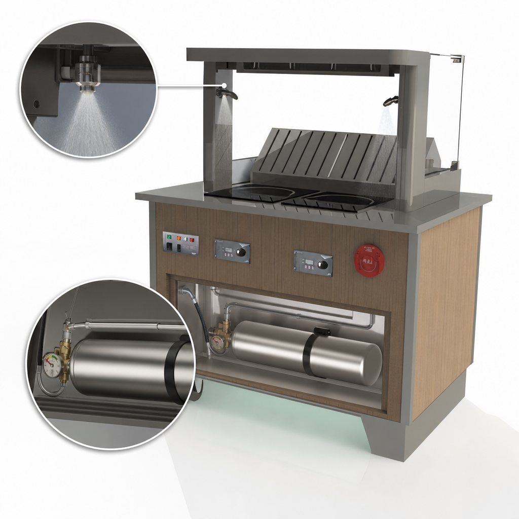 Integrated Fire Suppression