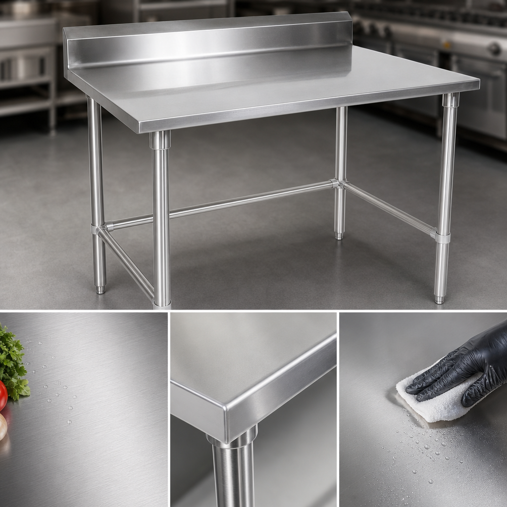 16-Gauge 300 Series Stainless Steel Top