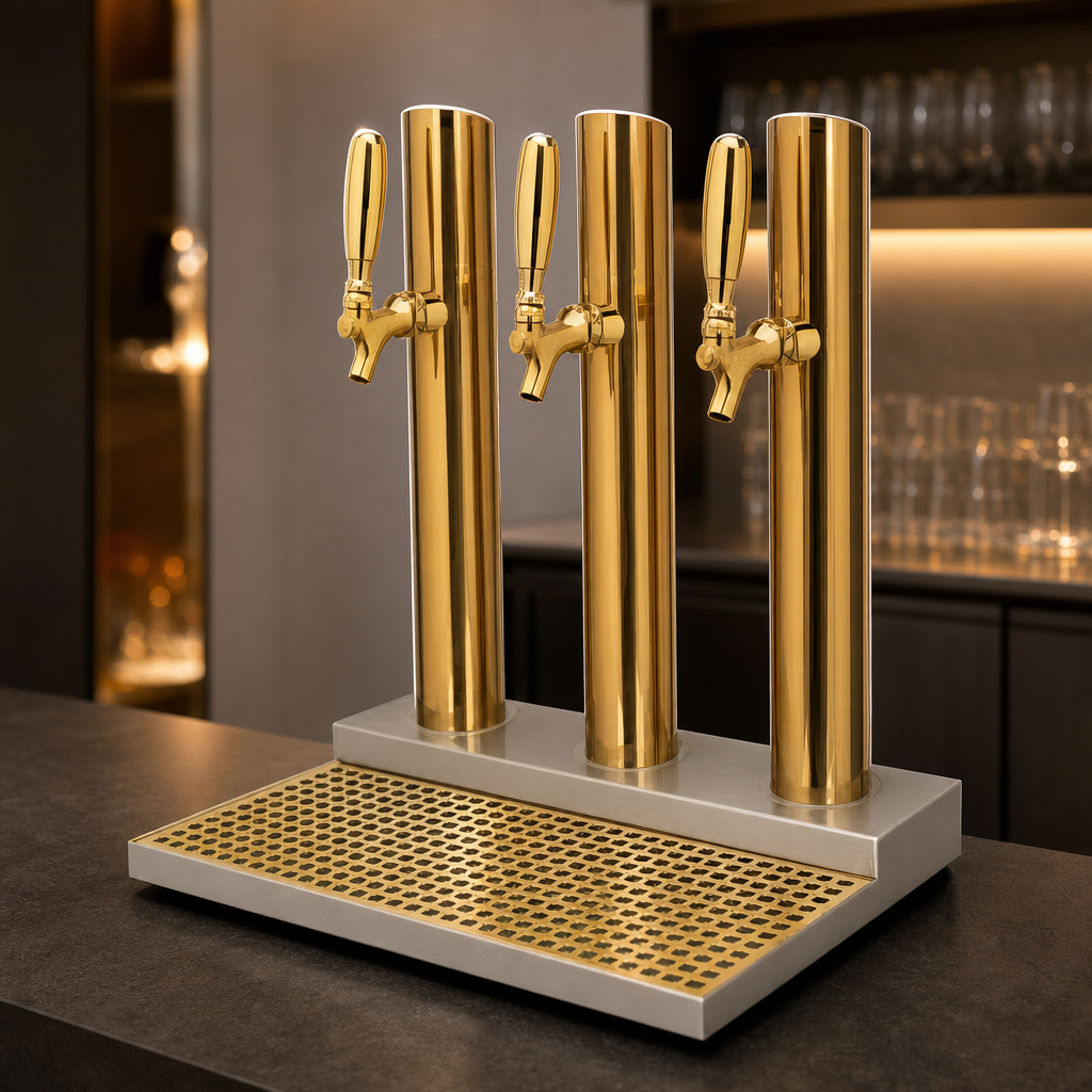 Three-Faucet Tower