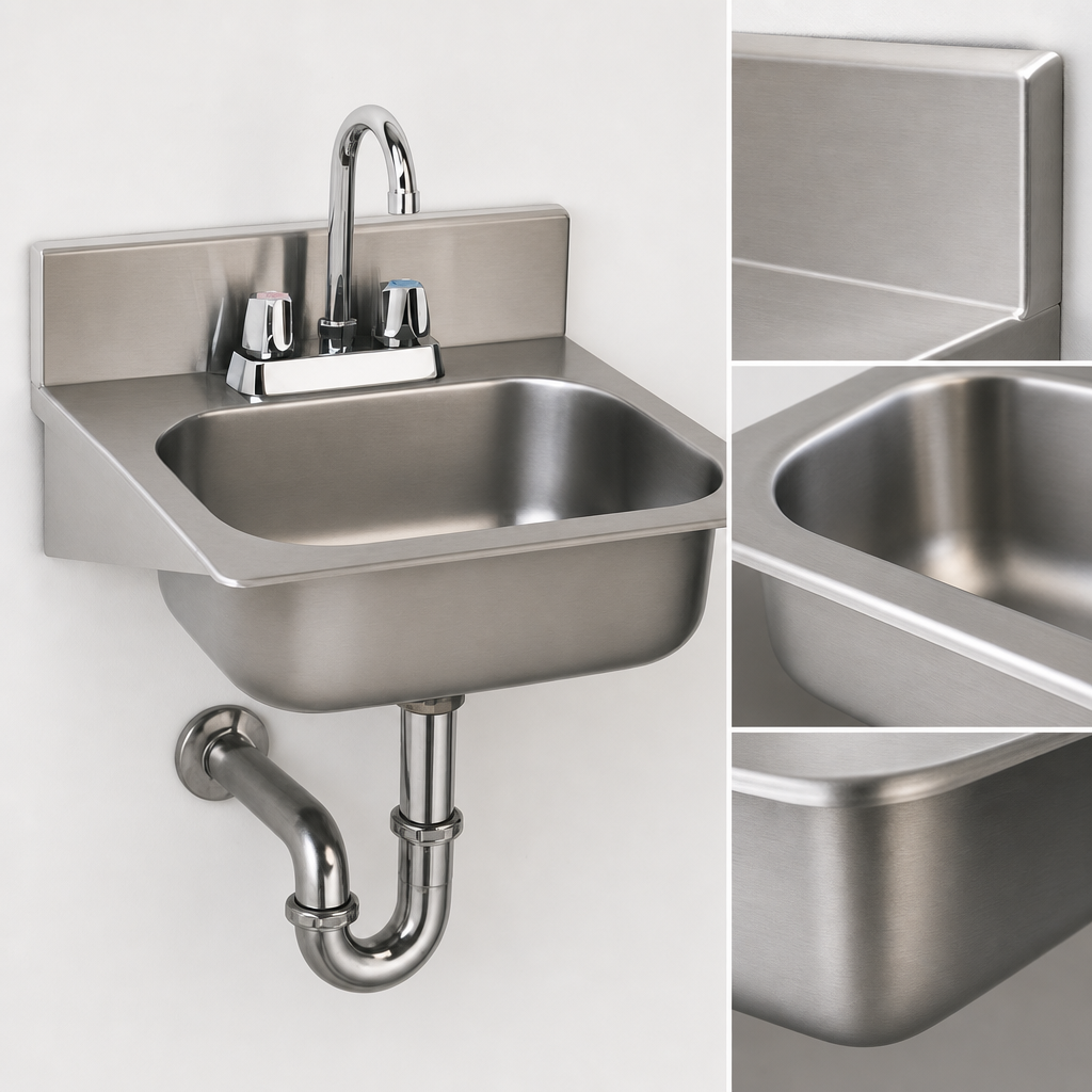 Heavy-Gauge 304 Stainless Steel Construction