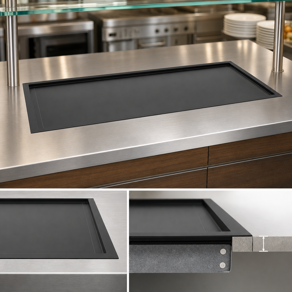 Recessed Drop-In Design
