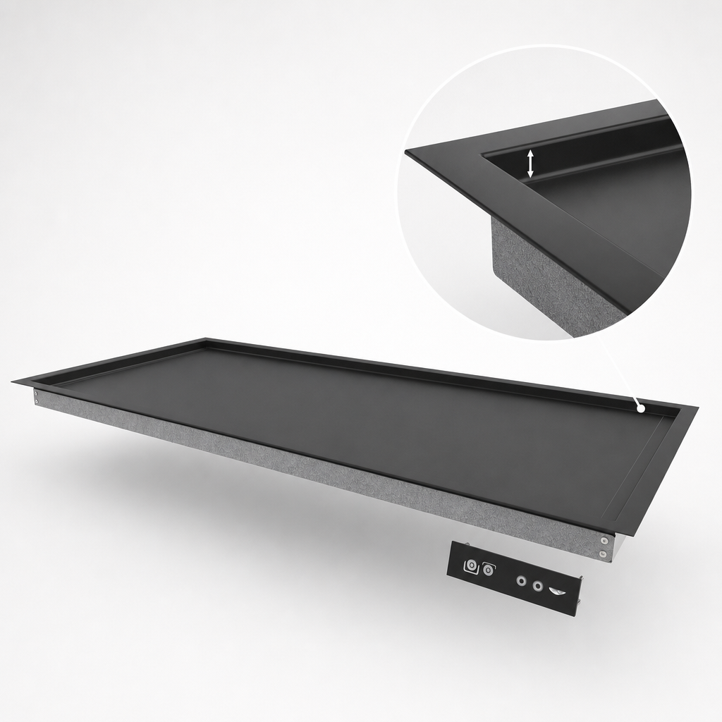 11/16-Inch Recessed Surface Area
