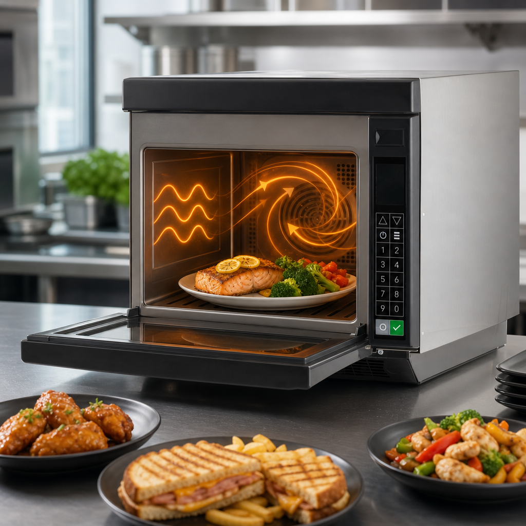 Combination Microwave And Convection Power
