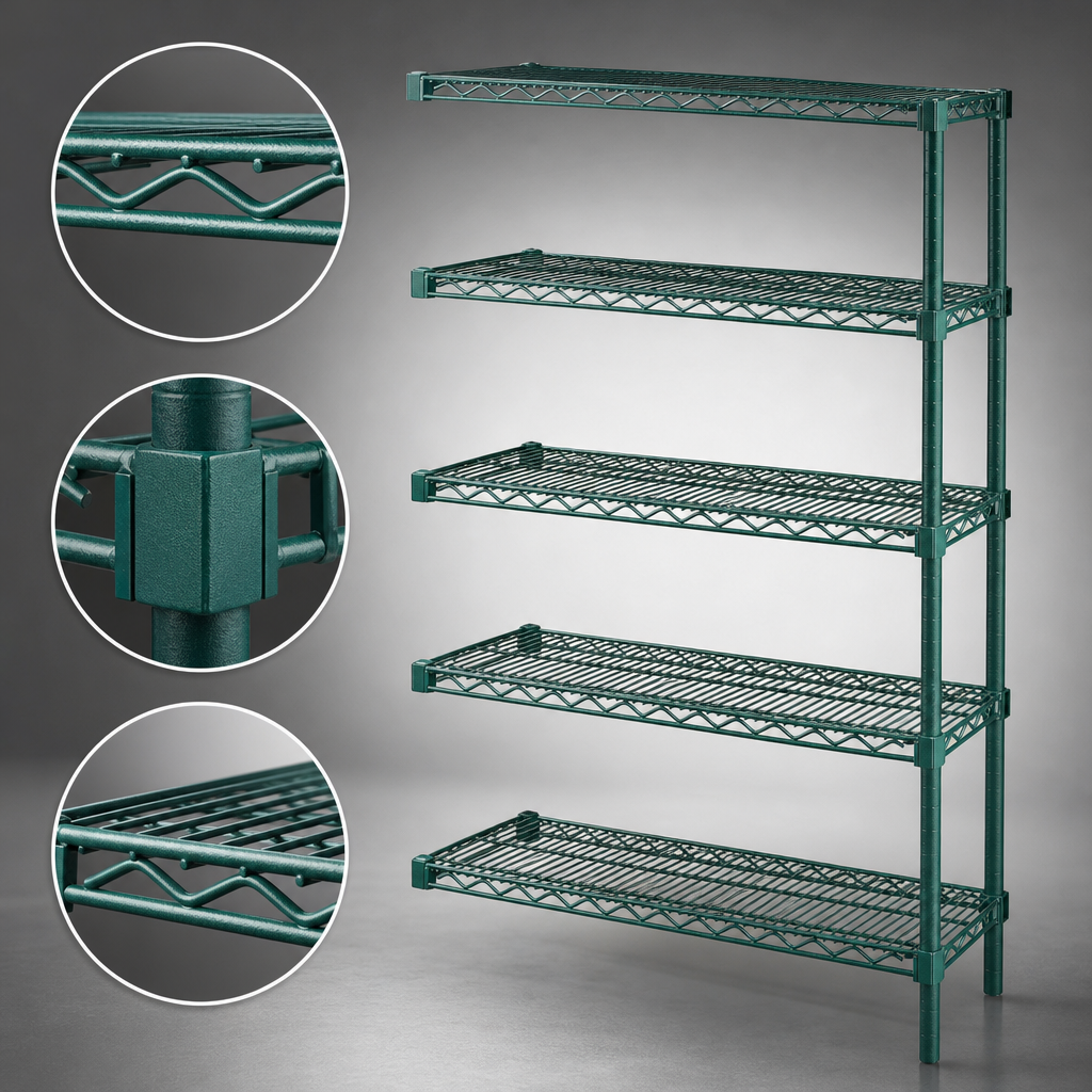 Patented QuadTruss® Shelves