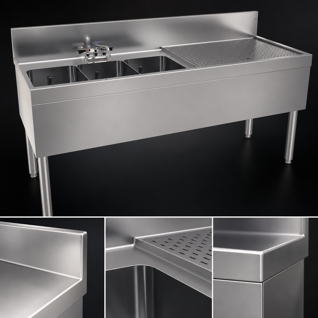 Seamless Stainless Steel Top