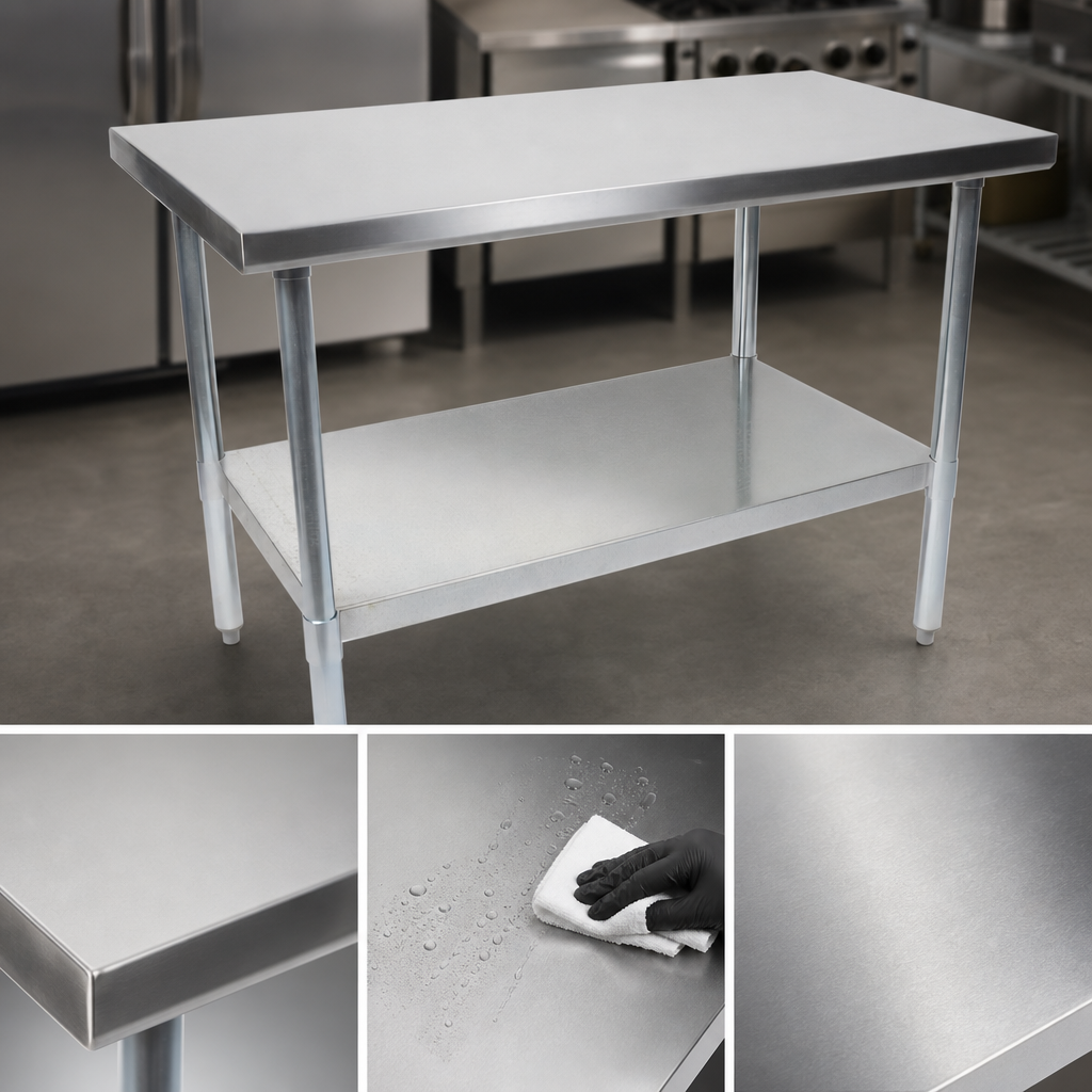 18/430 Stainless Steel Flat Top