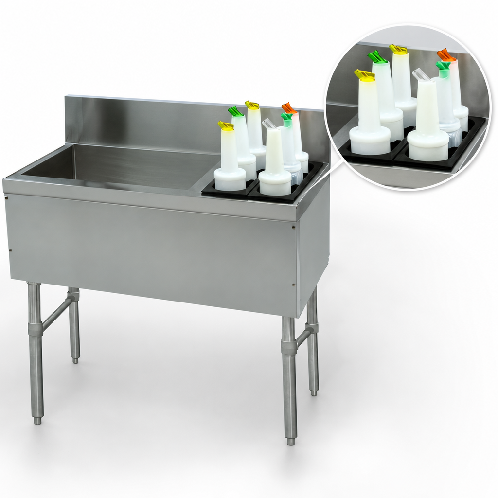 Right-Side Bottle Storage Rack