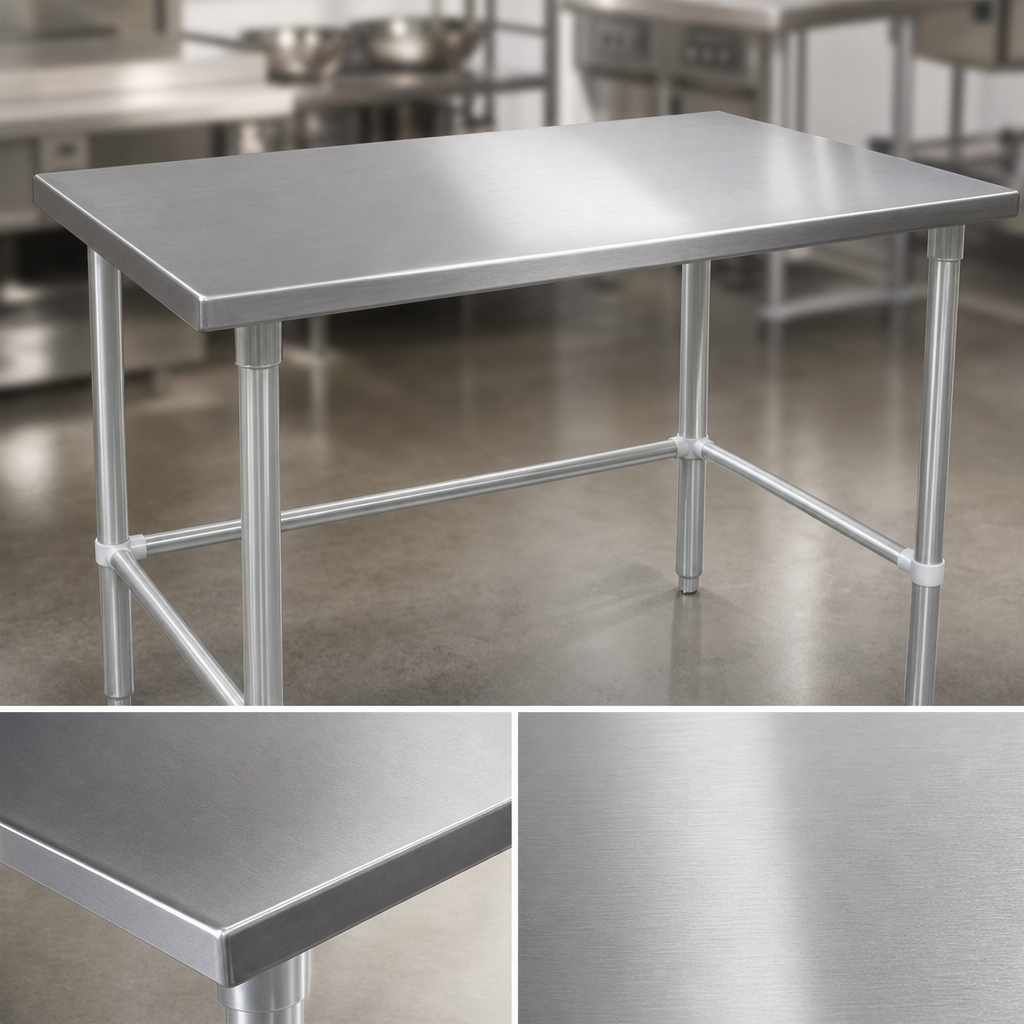14-Gauge 300 Series Stainless Steel Top