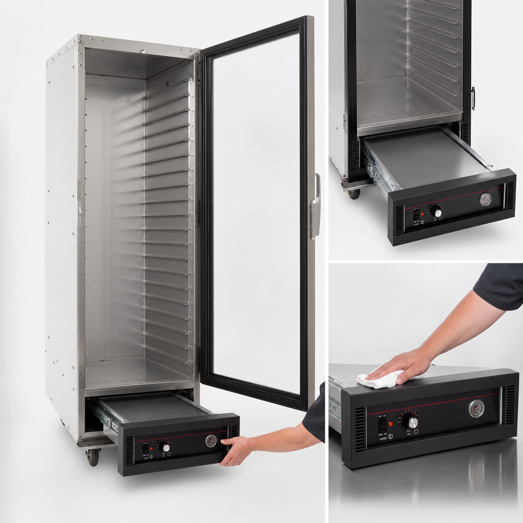 Bottom-Mount Removable Heater
