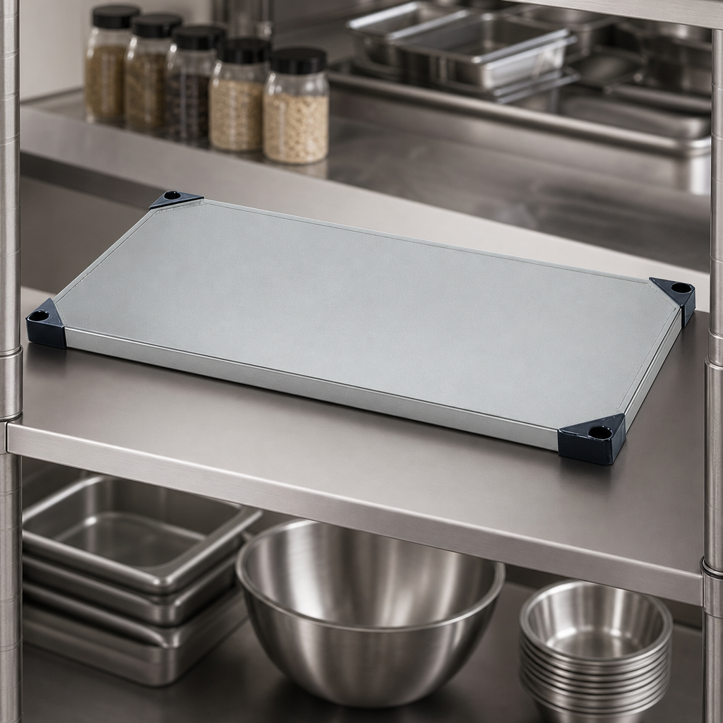 Solid Shelf Surface