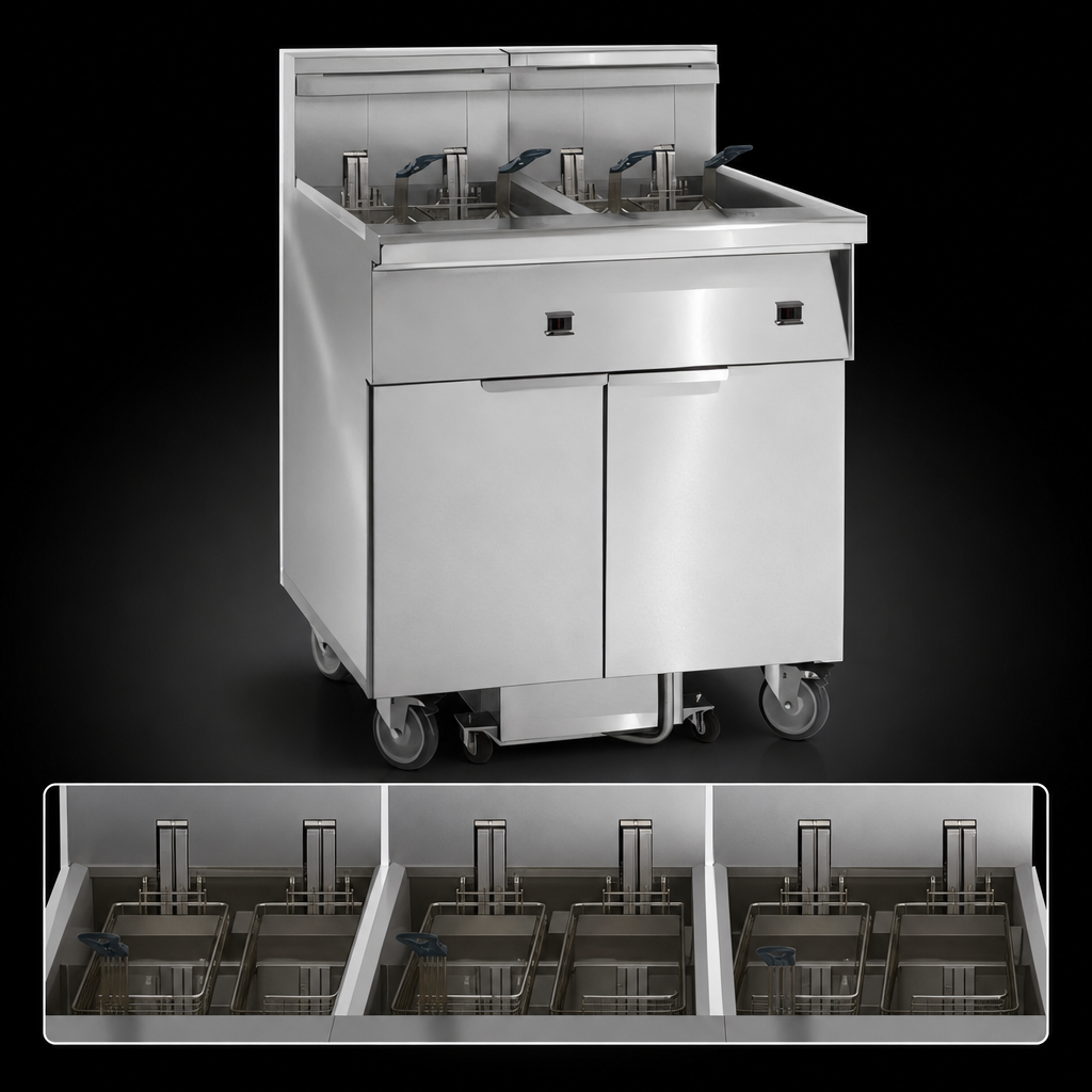 Three Fry Tanks