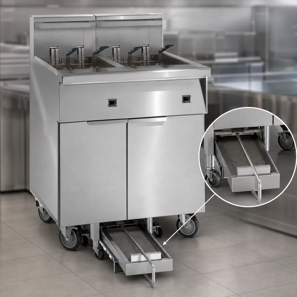 Built-In Space Saver Filter System