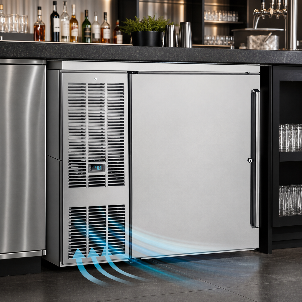 Self-Contained, Front-Vented Refrigeration