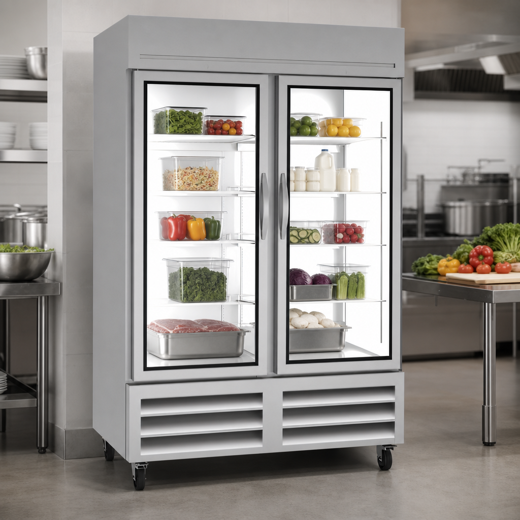 High-Visibility Glass Doors