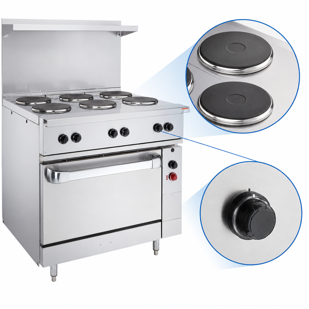 French Hotplates With Infinite Controls