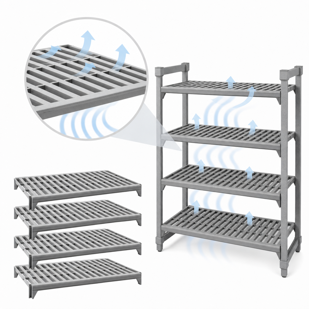 4 Vented Shelf Plates