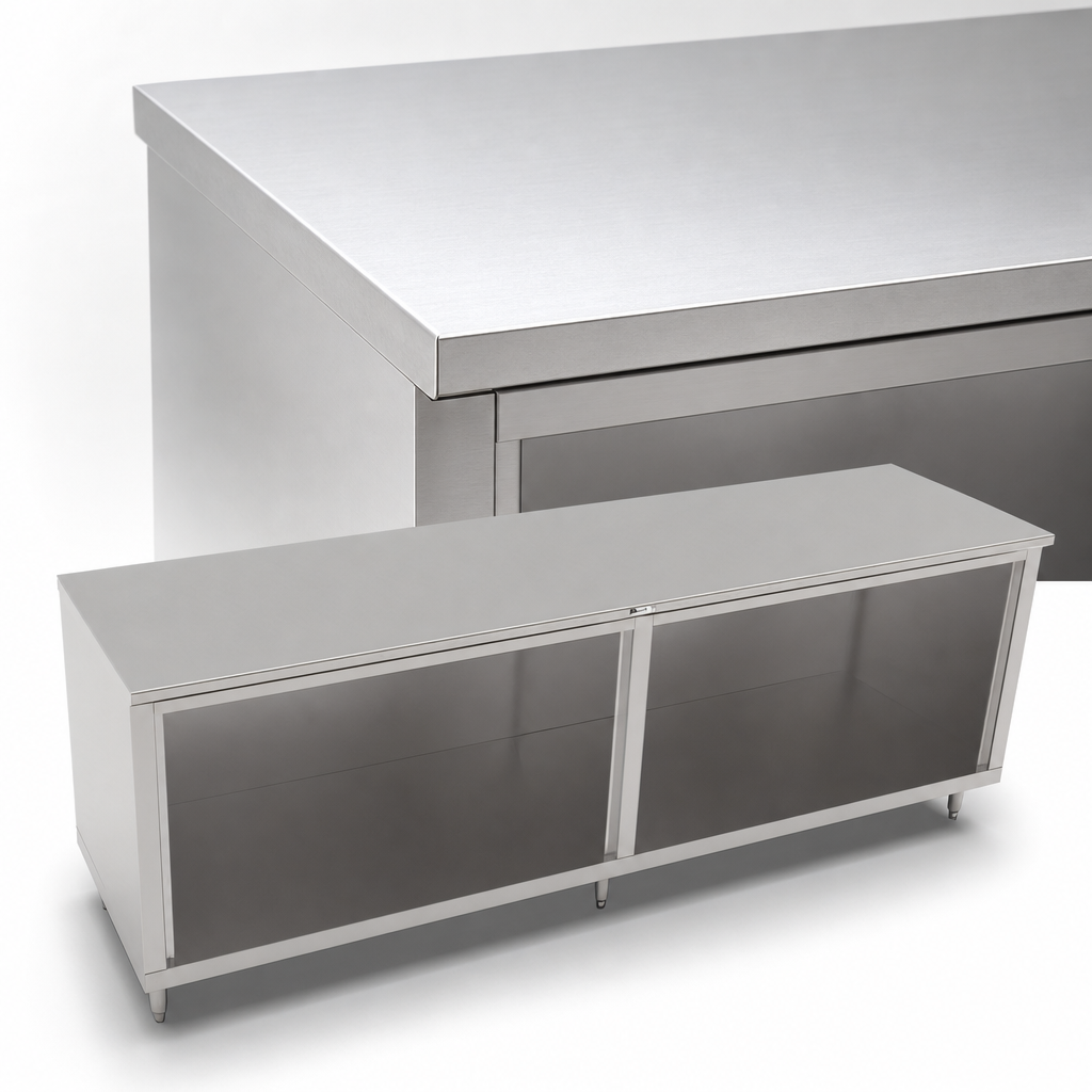14-Gauge 300 Series Stainless Steel Flat Top