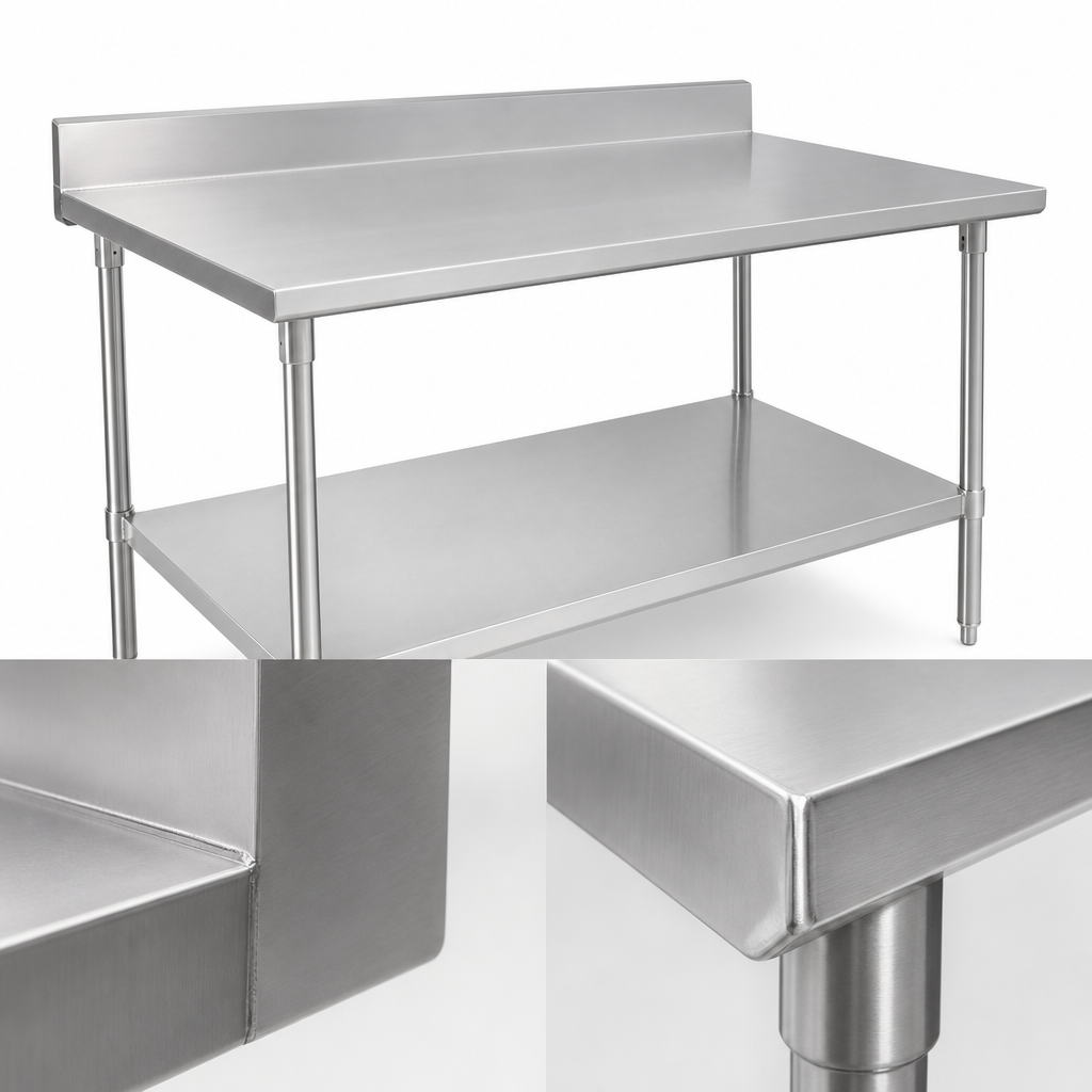 TIG-Welded Stainless Steel Top