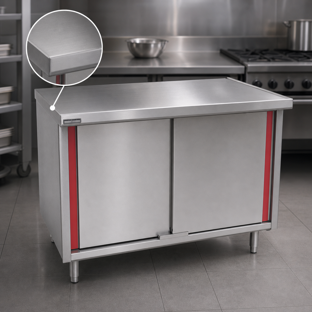 14-Gauge 304 Stainless Steel Top