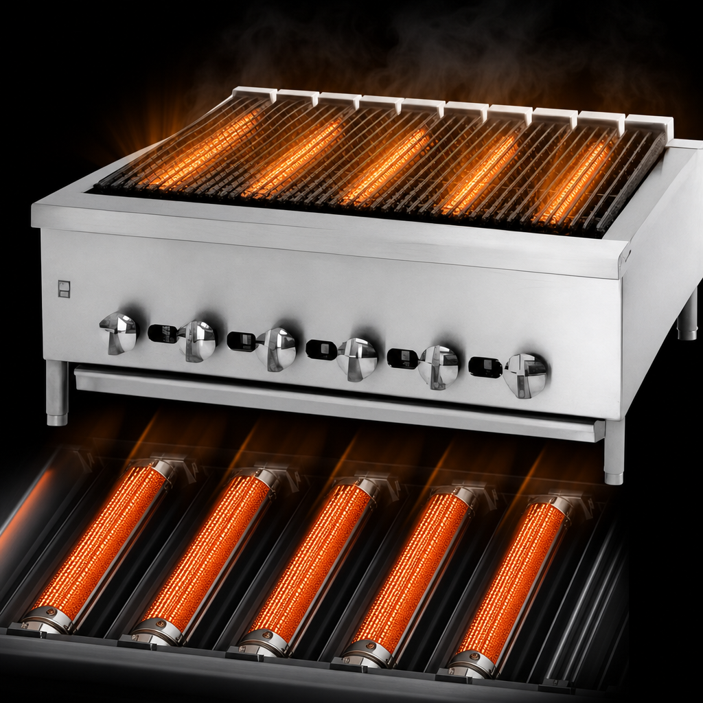 Powerful Radiant Burners