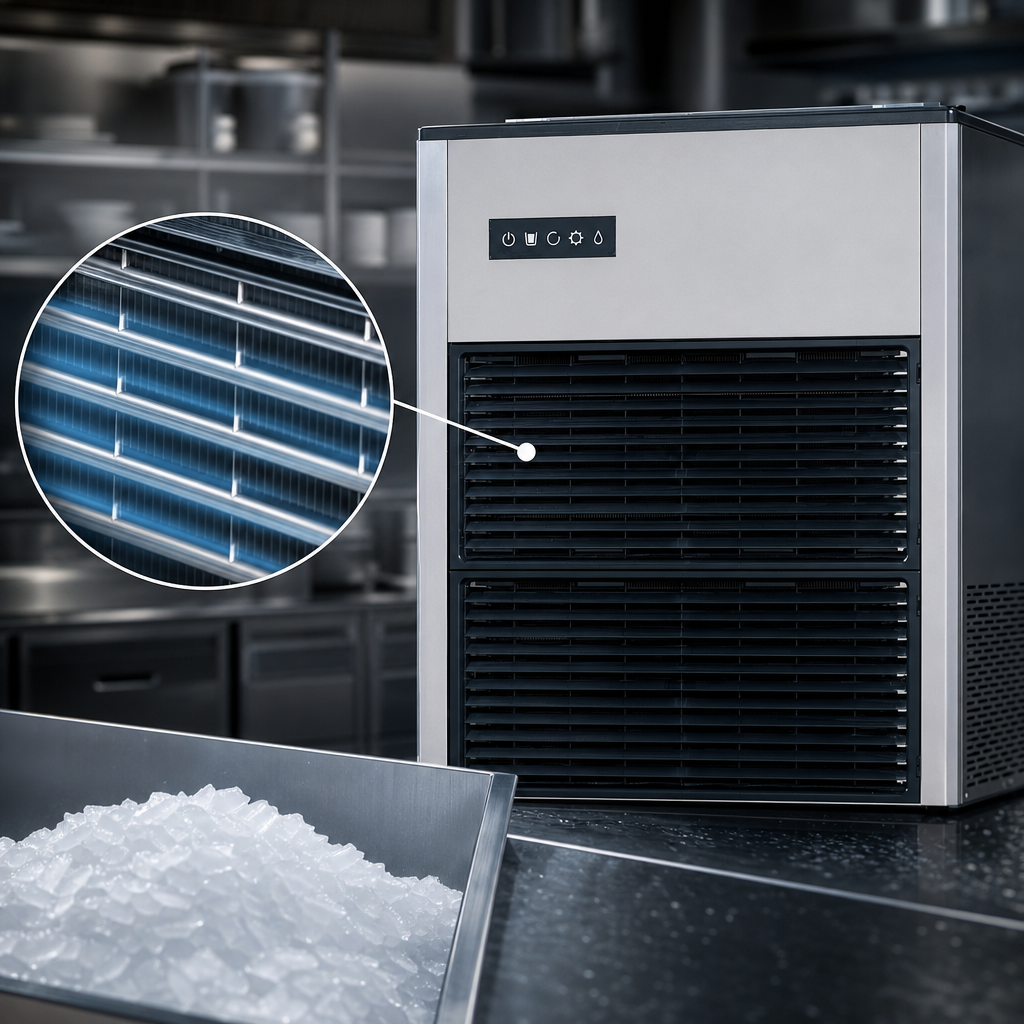 High Evaporator Efficiency