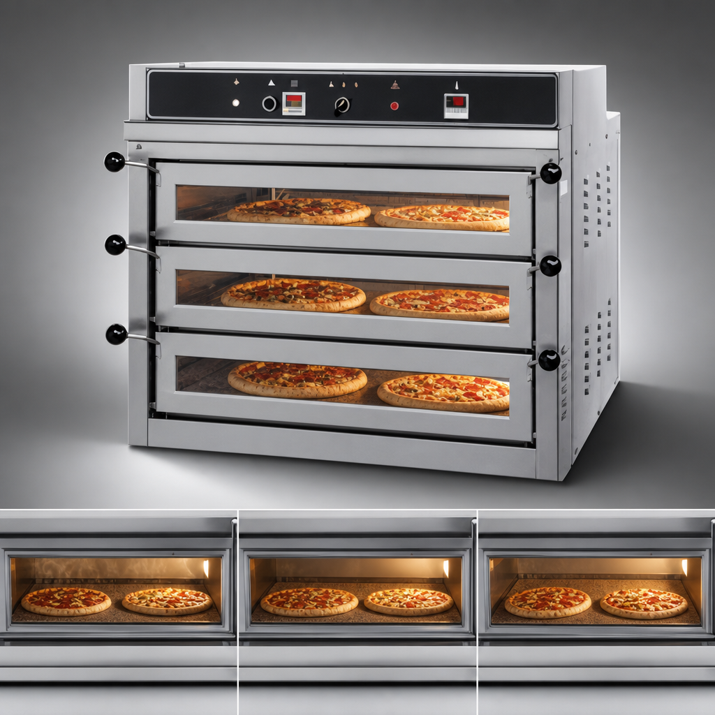 Three Baking Decks