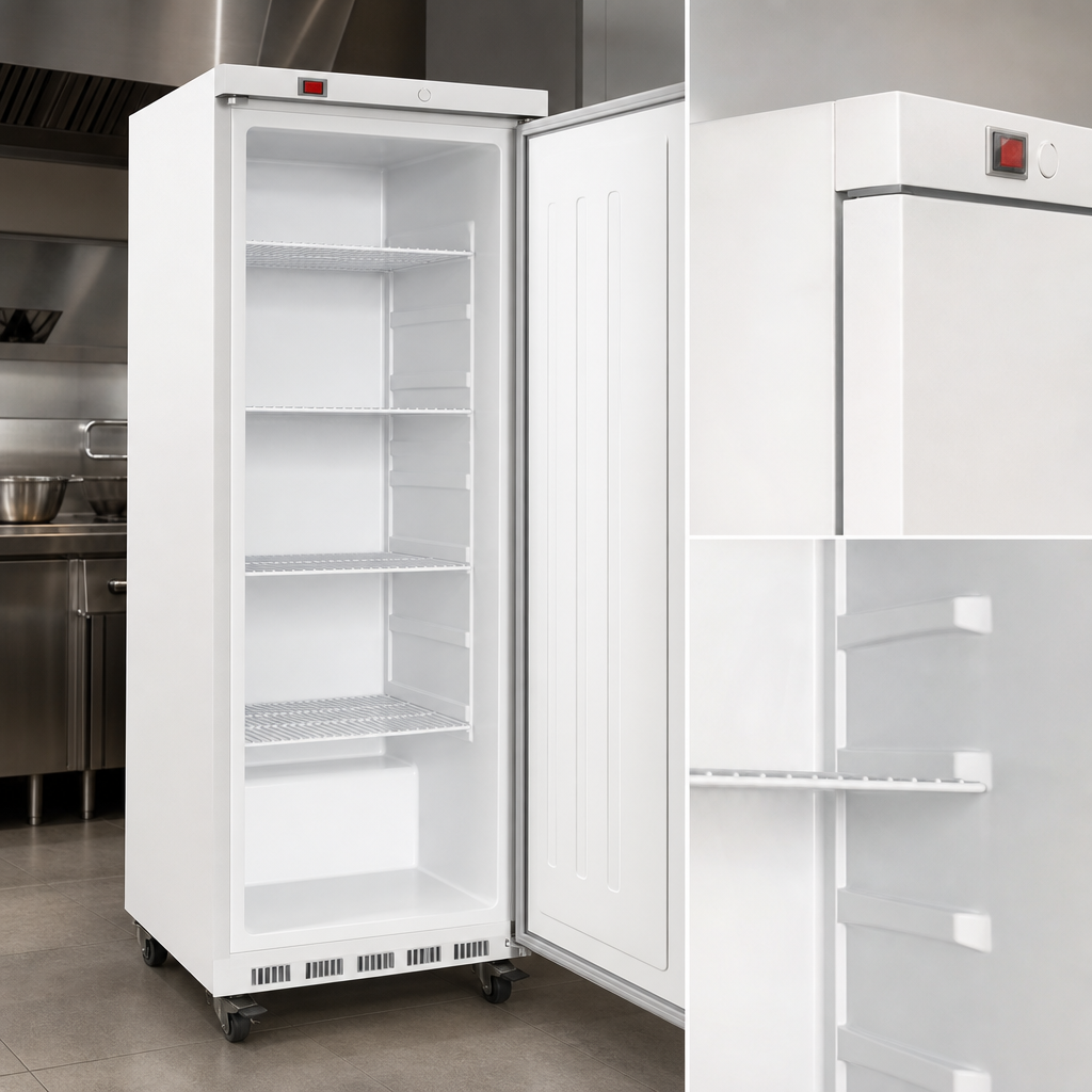 White Painted Exterior And White ABS Interior