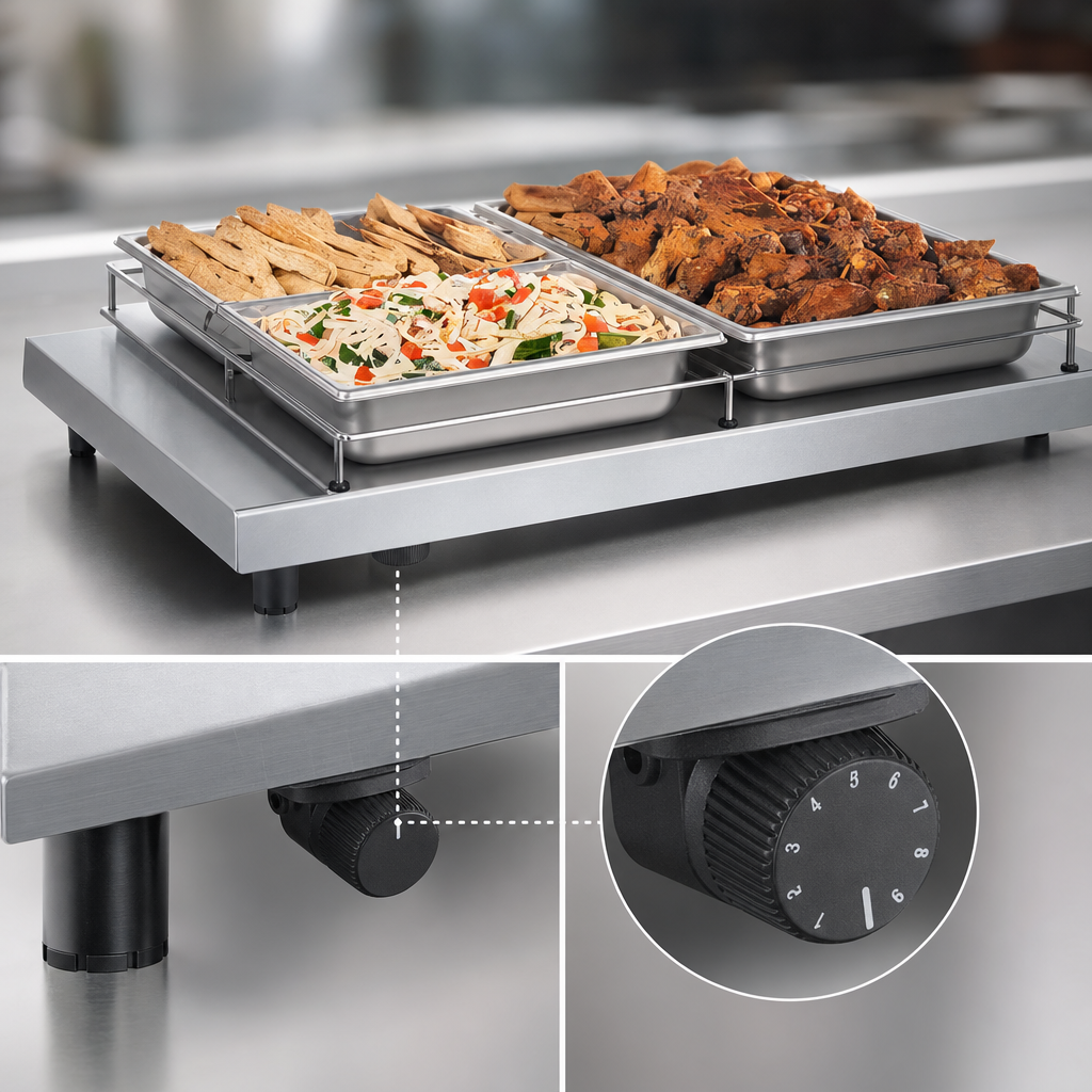 Built-In Adjustable Thermostat