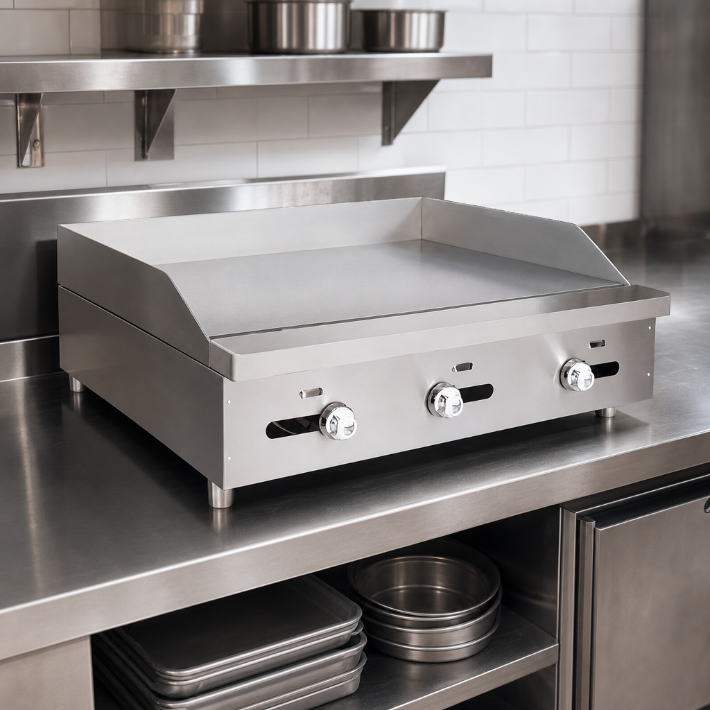 Countertop Gas Griddle Design
