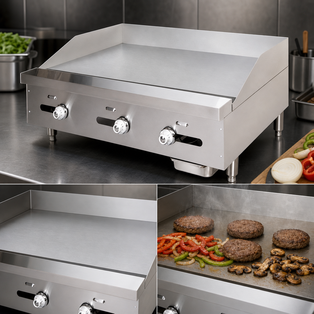 36 x 24-Inch Polished Steel Plate