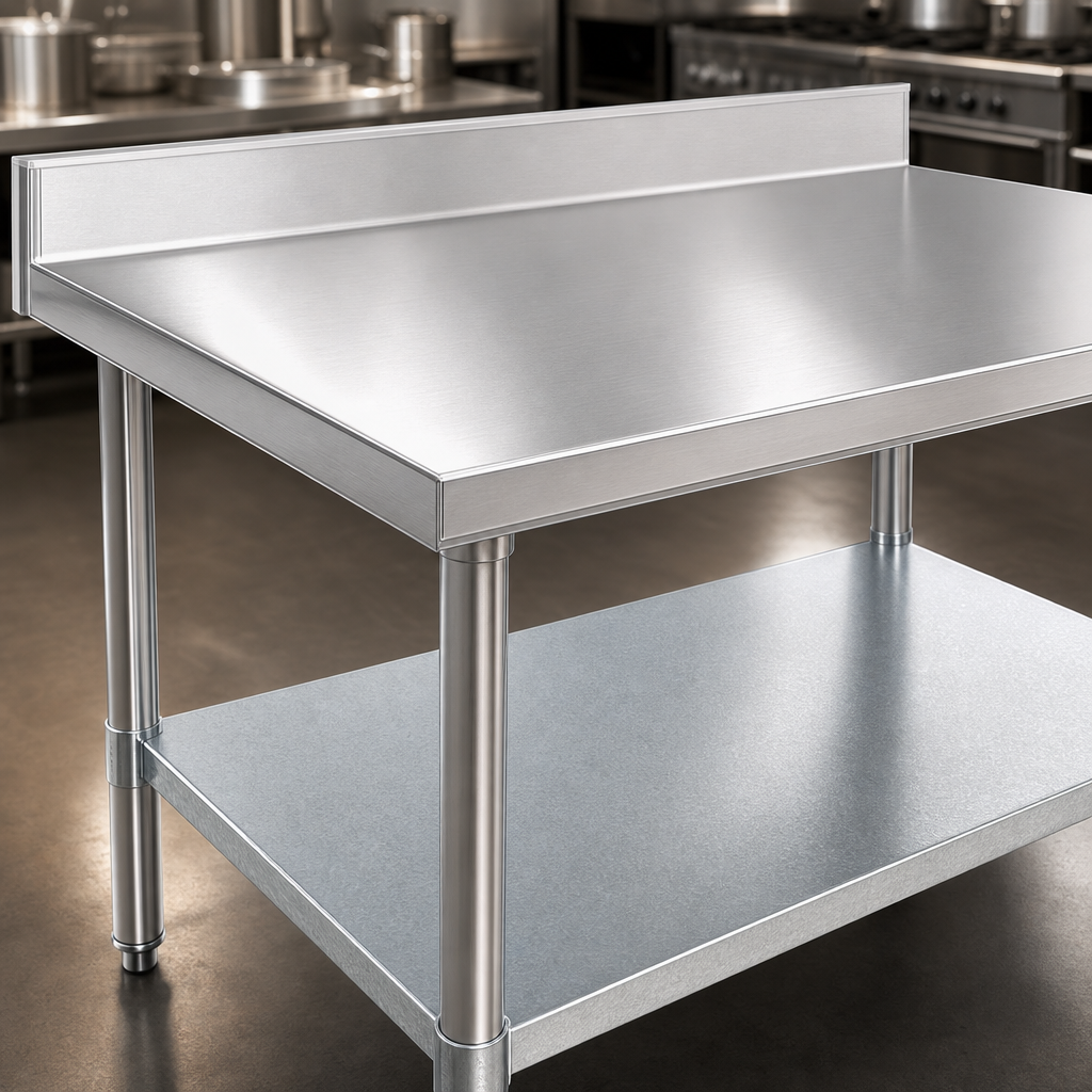 14 Gauge 300 Series Stainless Steel Top