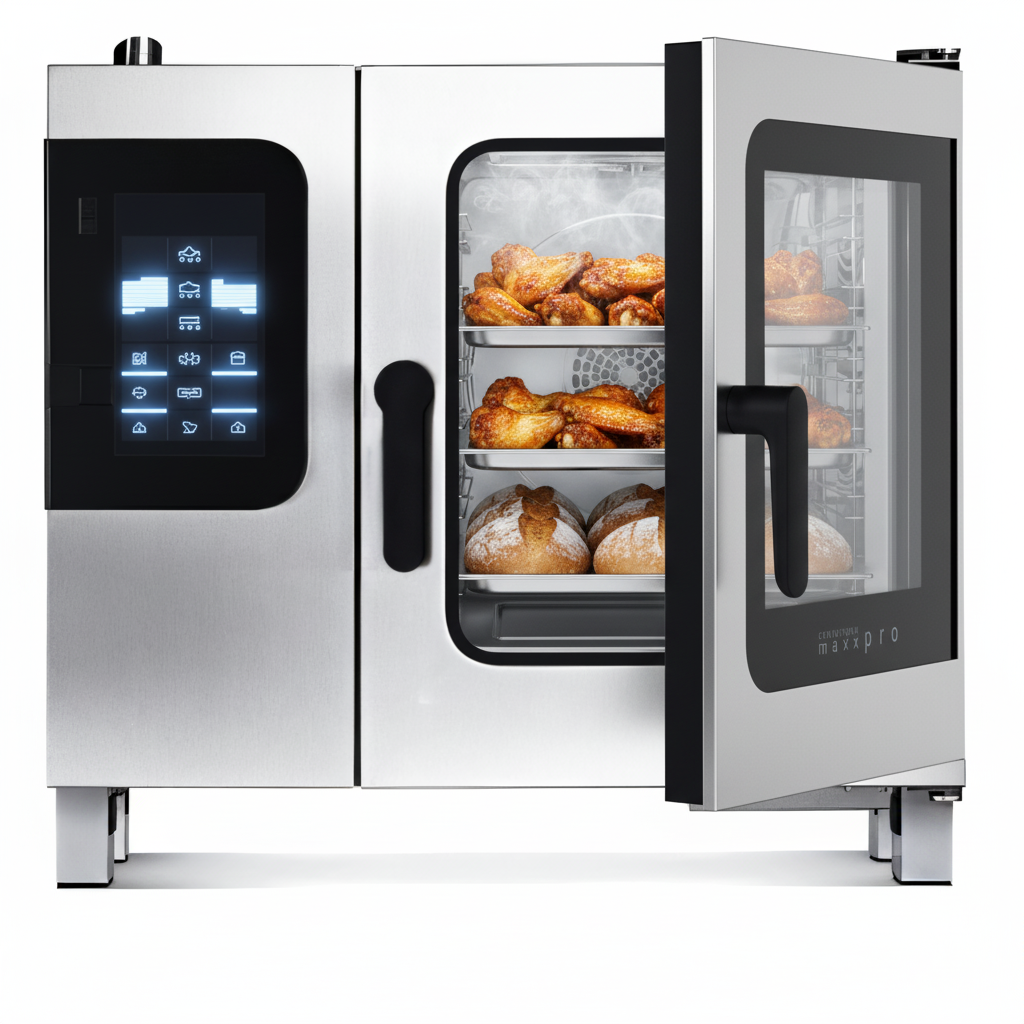 Experience the advanced climate control of this combi oven, perfectly crisping and baking food with its Advanced Closed System+.