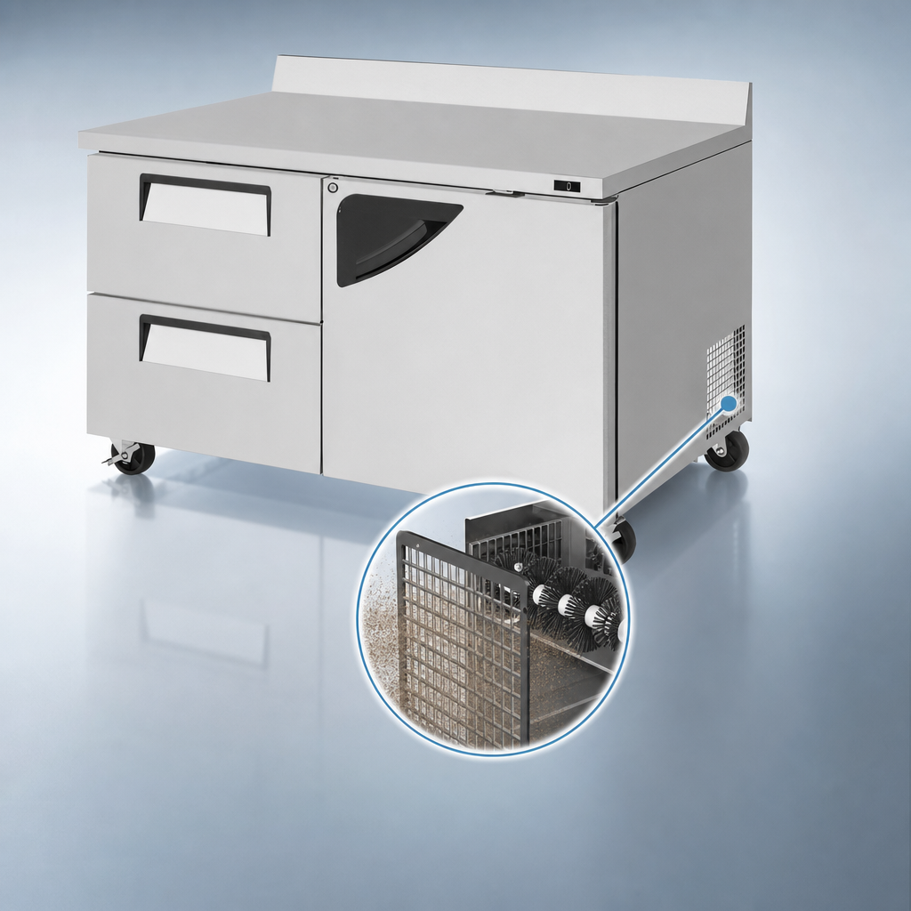 Self-Cleaning Condenser