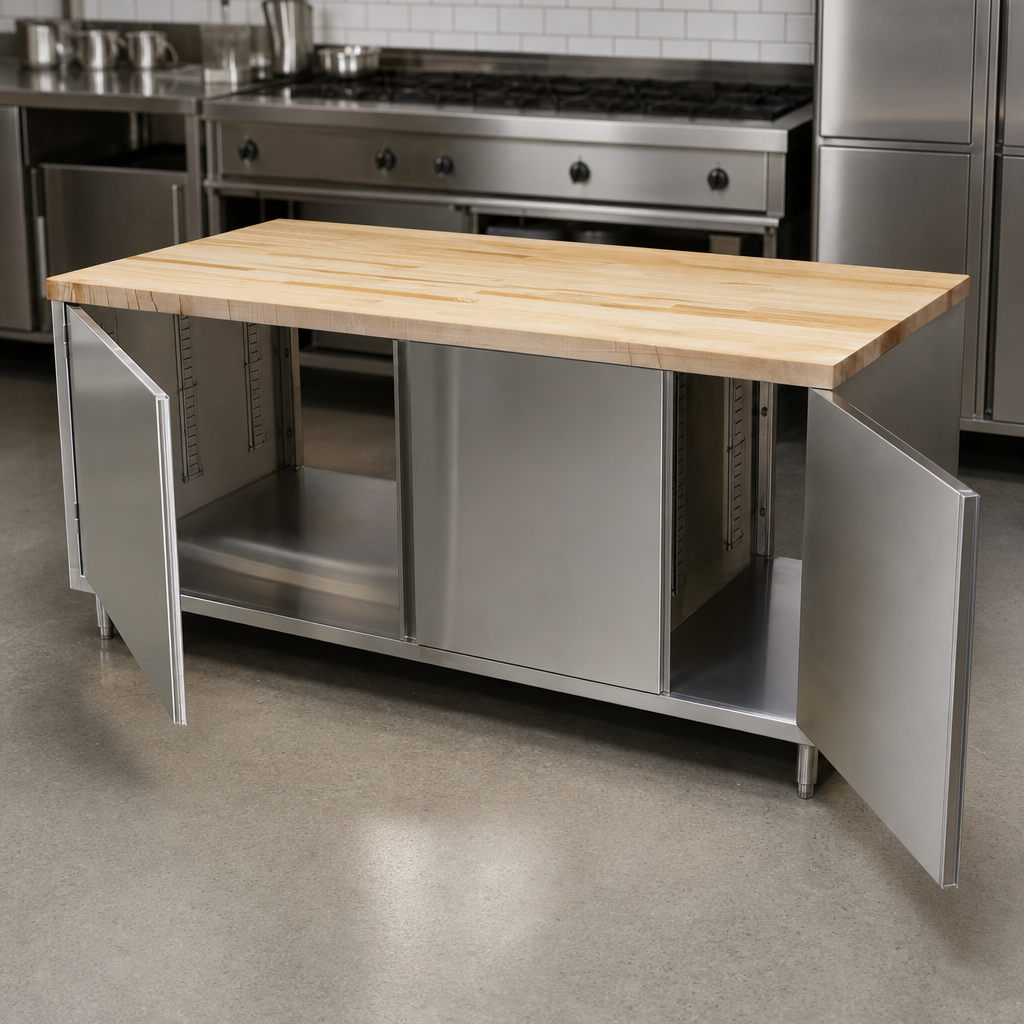 Dual-Access Cabinet Base